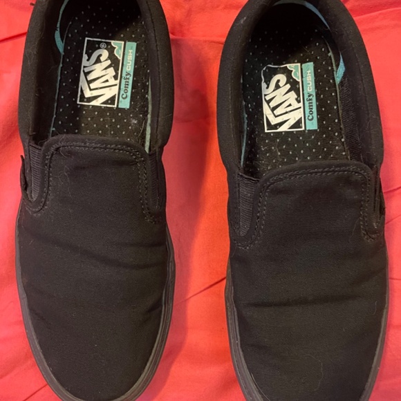 Vans Womens Comfycush Slip-on Shoes - Picture 2 of 8